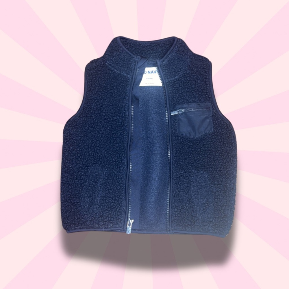 ‼️4for10‼️ •Old Navy• Blue Fleece Vest